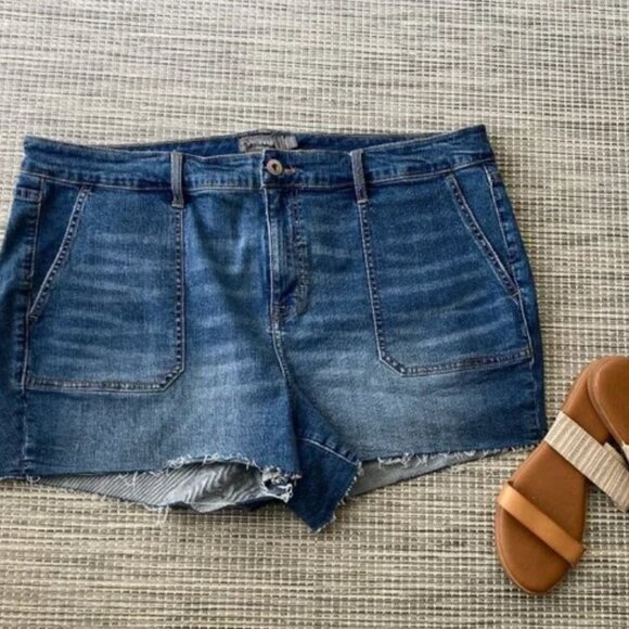 torrid Pants - Torrid Denim Cut Off Shorts 20